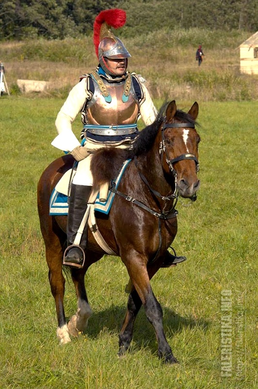 Михаил Шмаевич на боевом коне. Фото Андрея Лобанова