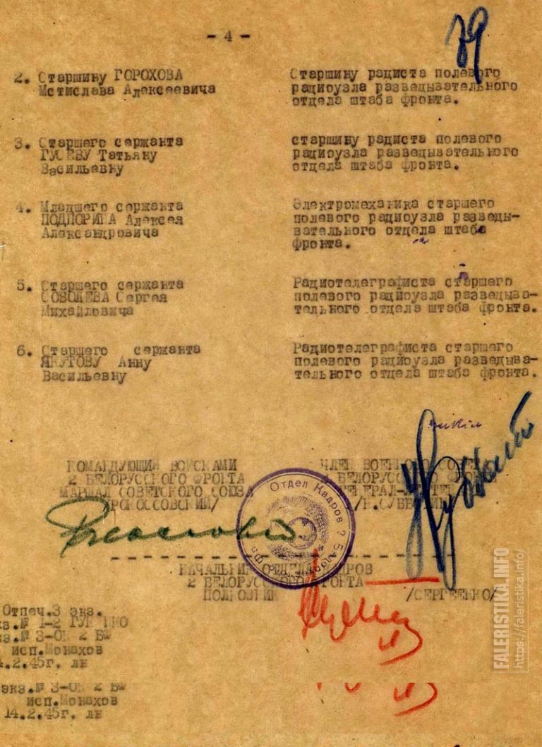 Восточная Пруссия и Кёнигсберг в наградах разведчиков. Часть 1 — Журнал ...