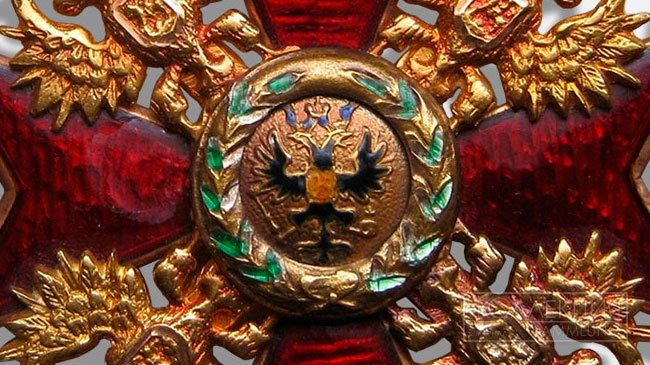Орден Святого Станислава 2 степени с мечами для нехристиан