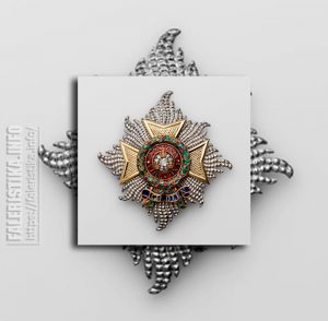 Орден Бани. Военный дивизион. Знаки Рыцаря Большого Креста. Частная коллекция