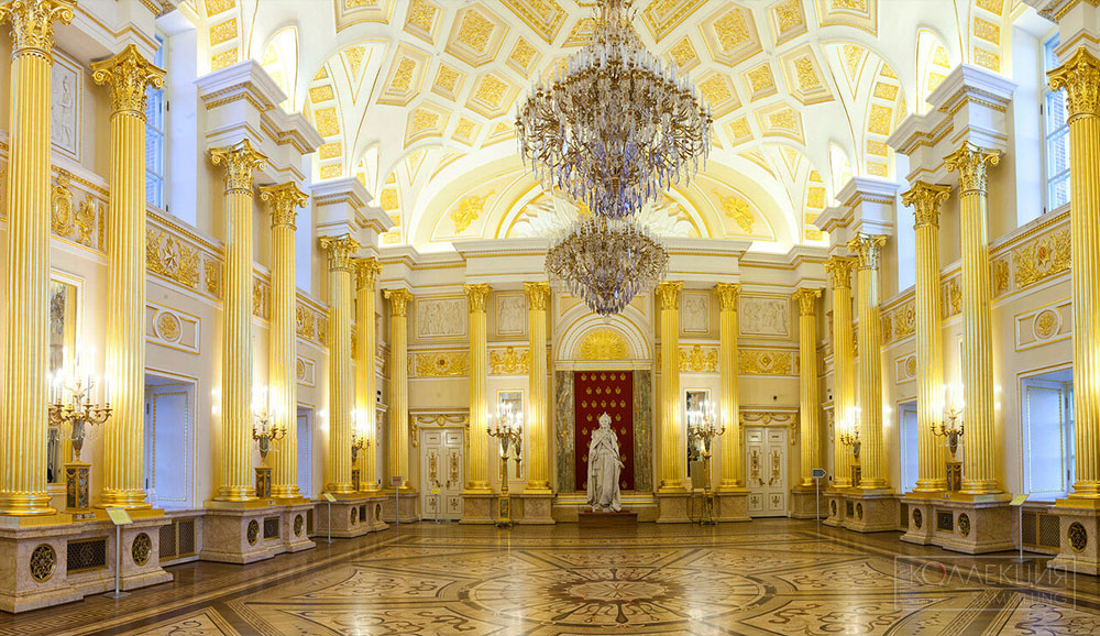 Музыкальная гостиная большого дворца царицыно