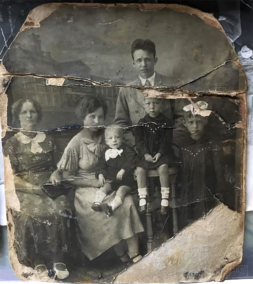 Найти родственников великой отечественной. Фотография семьи в 1939 году.
