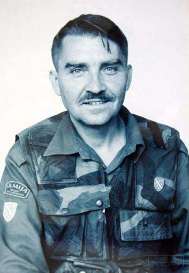 Адольф Фридрих - немецкий доброволец, с января 1992