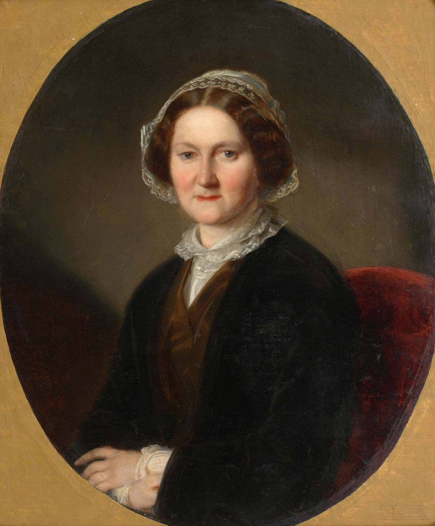 Лаш К.И. Портрет Марии Алексеевны Олсуфьевой (1799-1878) урожденной Спиридовой