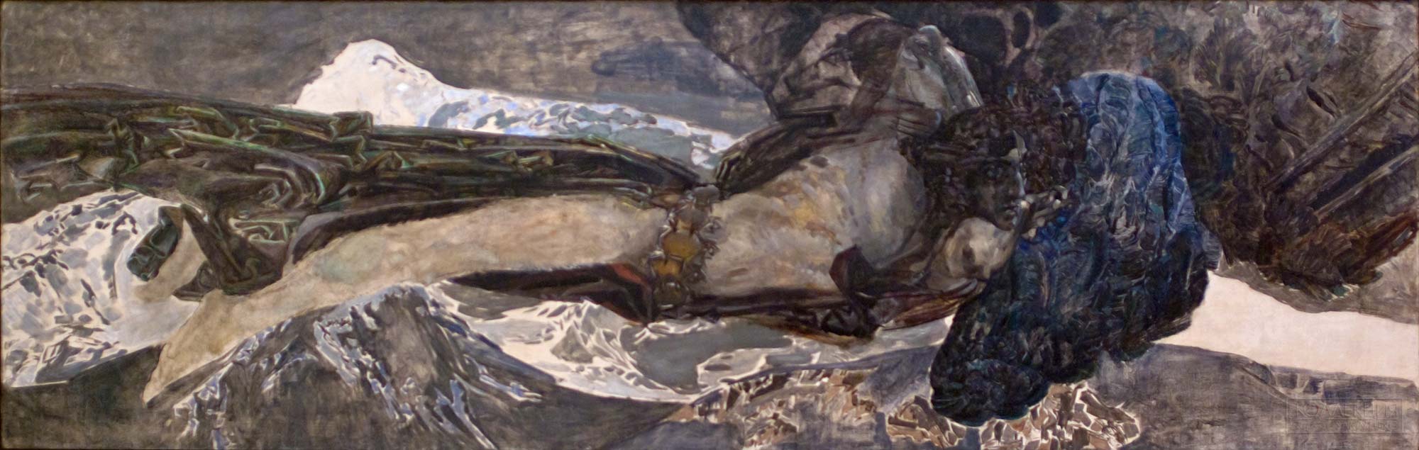 М.А. Врубель. Летящий демон. 1899 