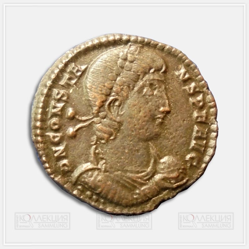 Император Констант (337–350). Центинионалис