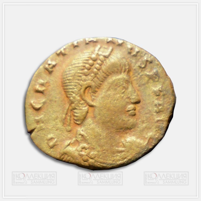 Император Грациан (367–383). Мелкая бронза