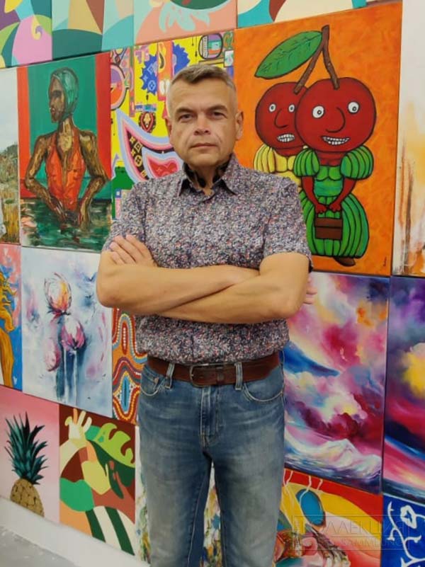 Алексей Сидельников на выставке "УХ ТЫ!"