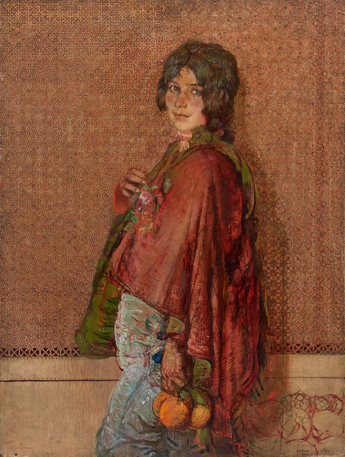 Савинов А. Мальчик-итальянец. 1911. Государственный Русский музей