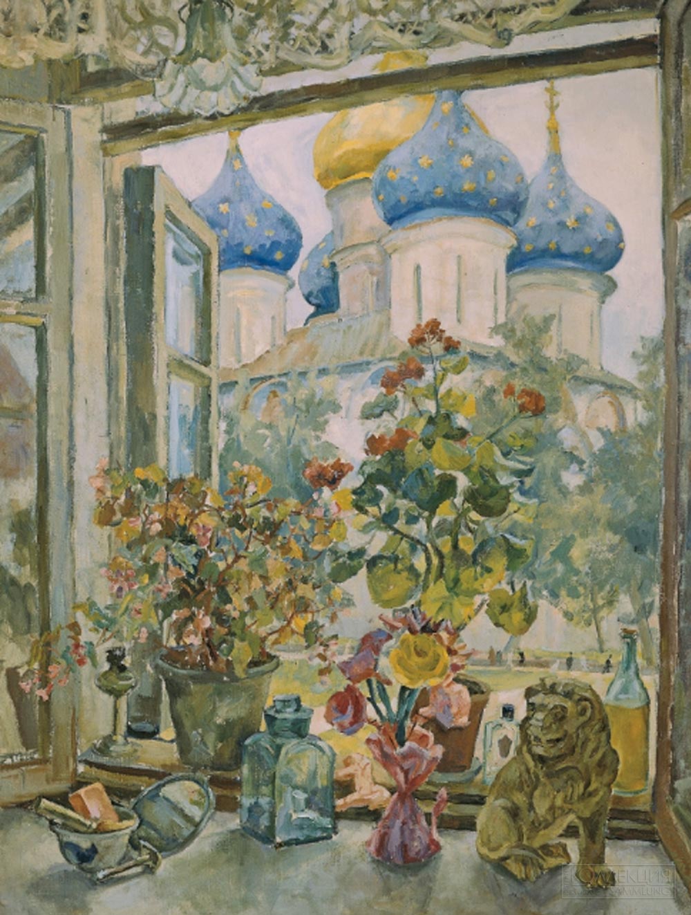 Осмёркин А. А. Номер в гостинице. Загорск. 1946. ГРМ