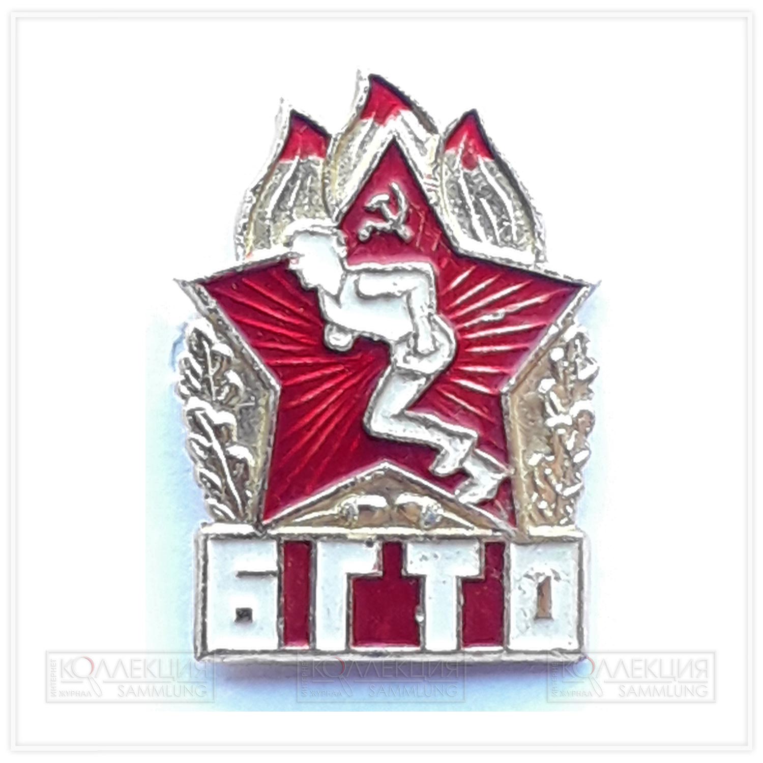 Разновидности значков ГТО СССР образца 1961 года