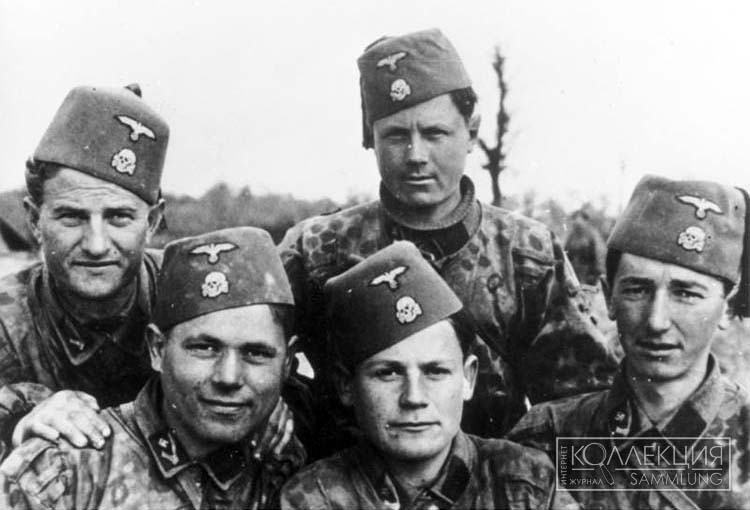 Бойцы 13-й добровольческой горнопехотной дивизии войск СС "Хандшар" (Бундесархив)