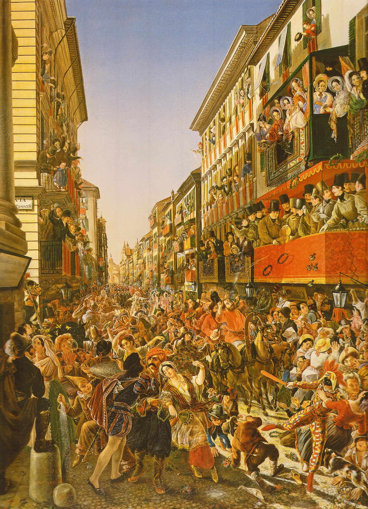 Александр Мясоедов. Карнавал в Риме. 1839. ГРМ