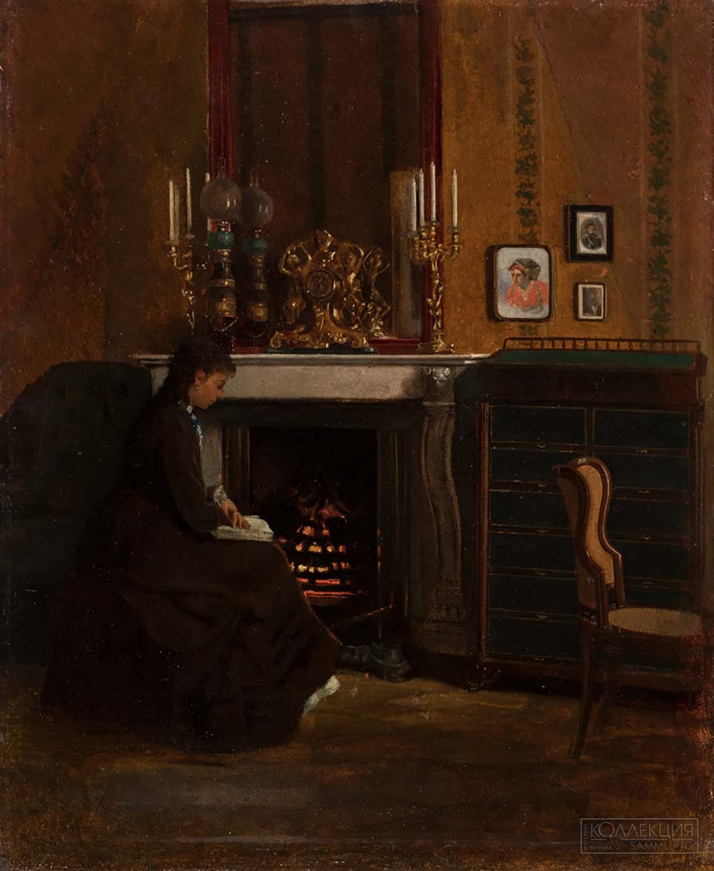 Крамской И.Н. В комнате. 1862. ГРМ