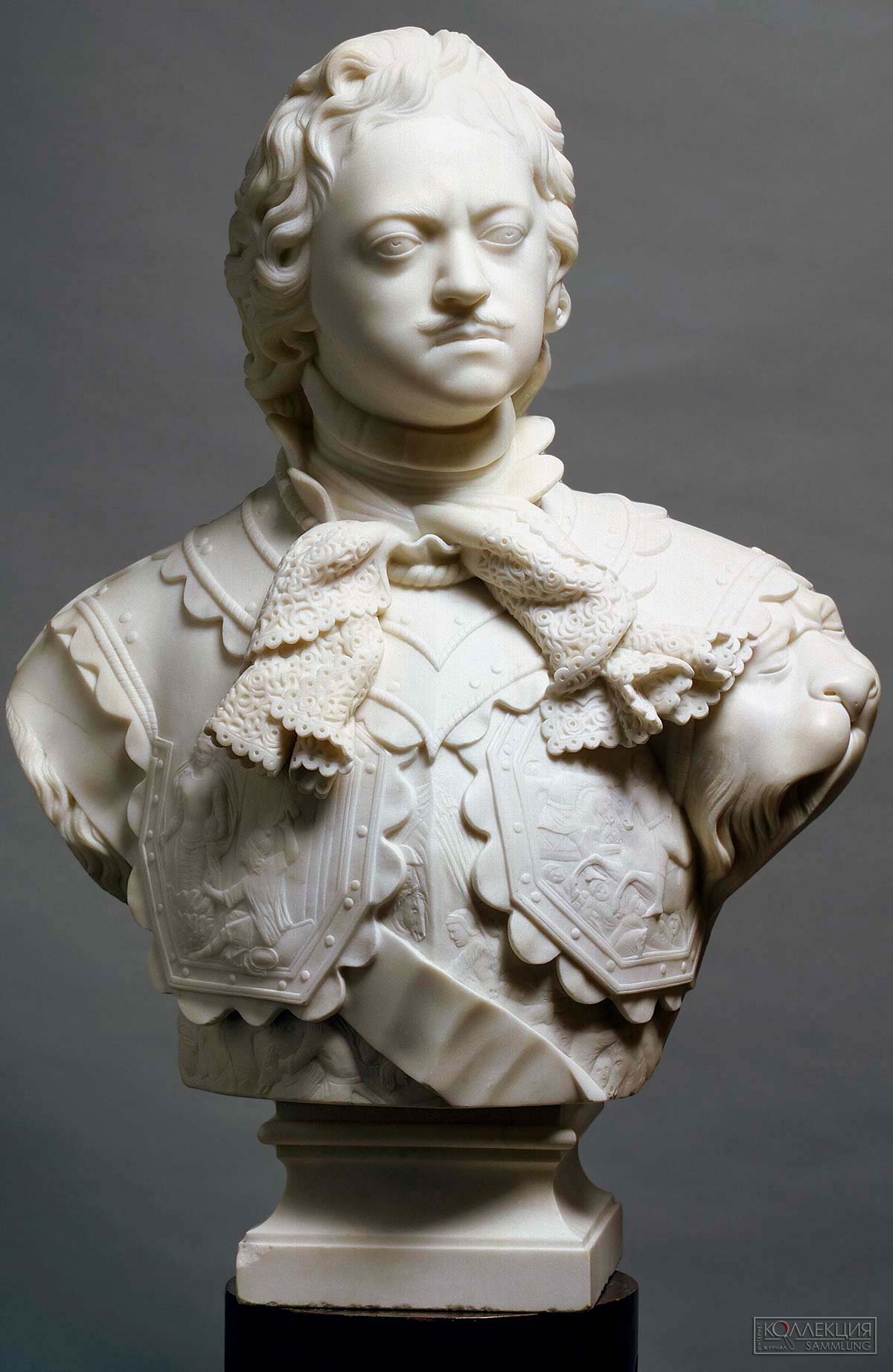 Жилле Н. Портрет Петра I. 1760-е. Тип Б.-К. Растрелли. ГТГ