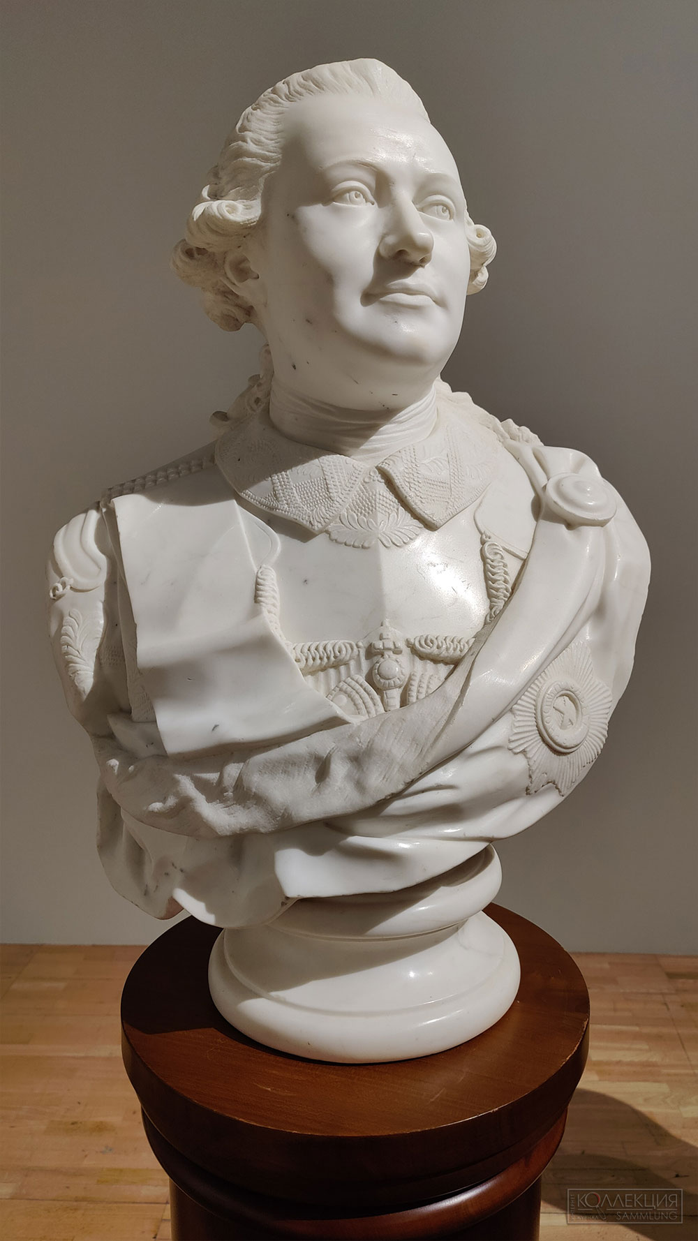 Шубин Федот (1740- 1805). Портрет графа Г.Г. Орлова. 1782. ГТГ
