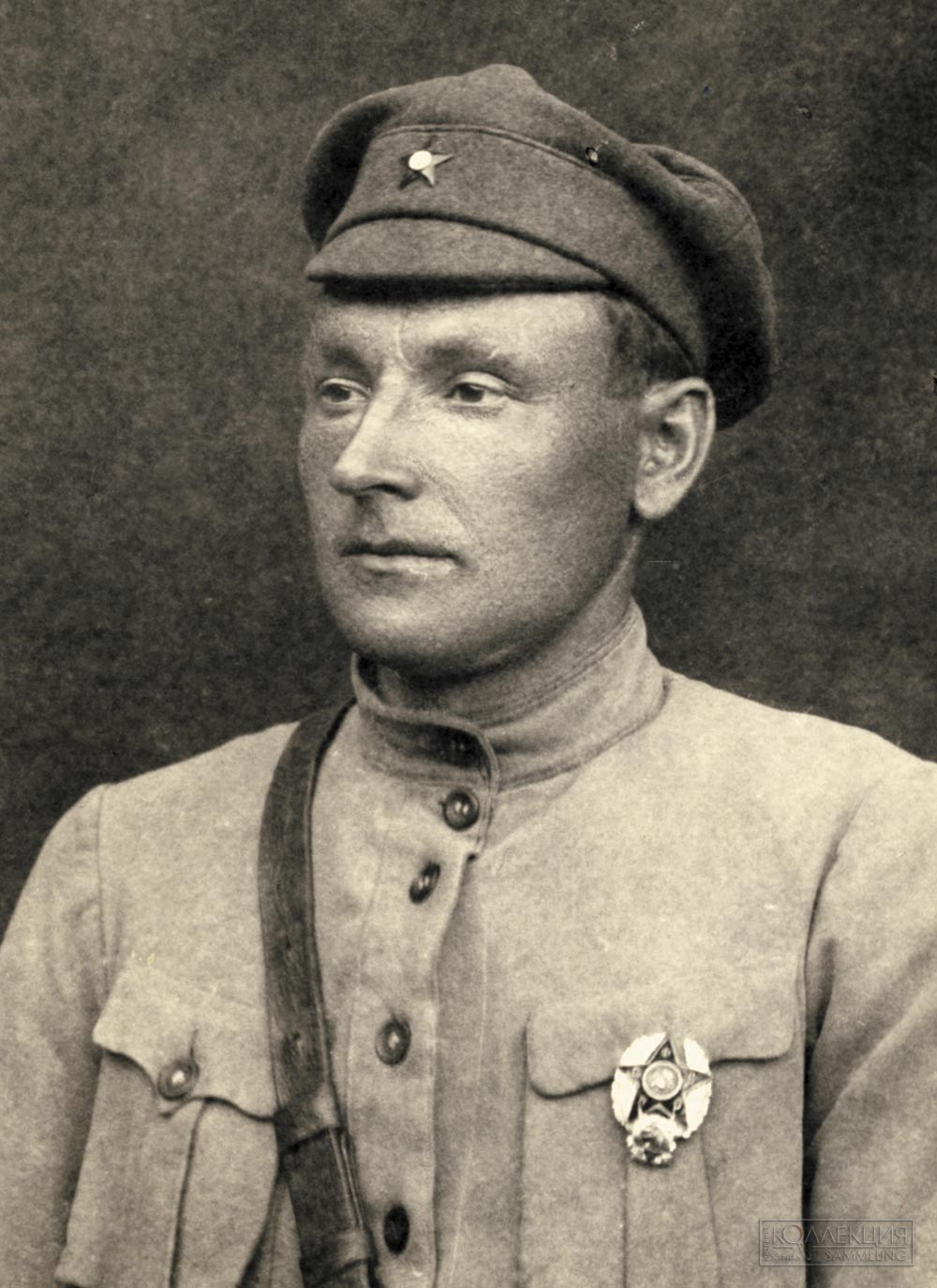 Военный комиссар 73-го кавалерийского полка Р.Р. Крастынь. Семипалатинск, 1921 г. Коллекция И. Морина