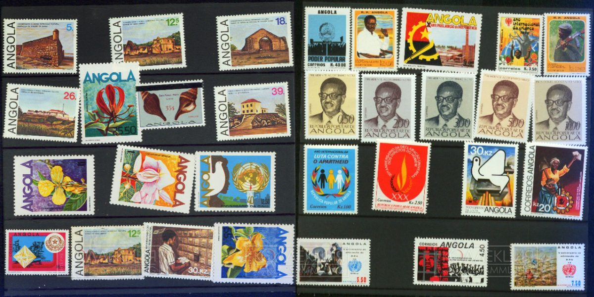 Почтовые марки Анголы