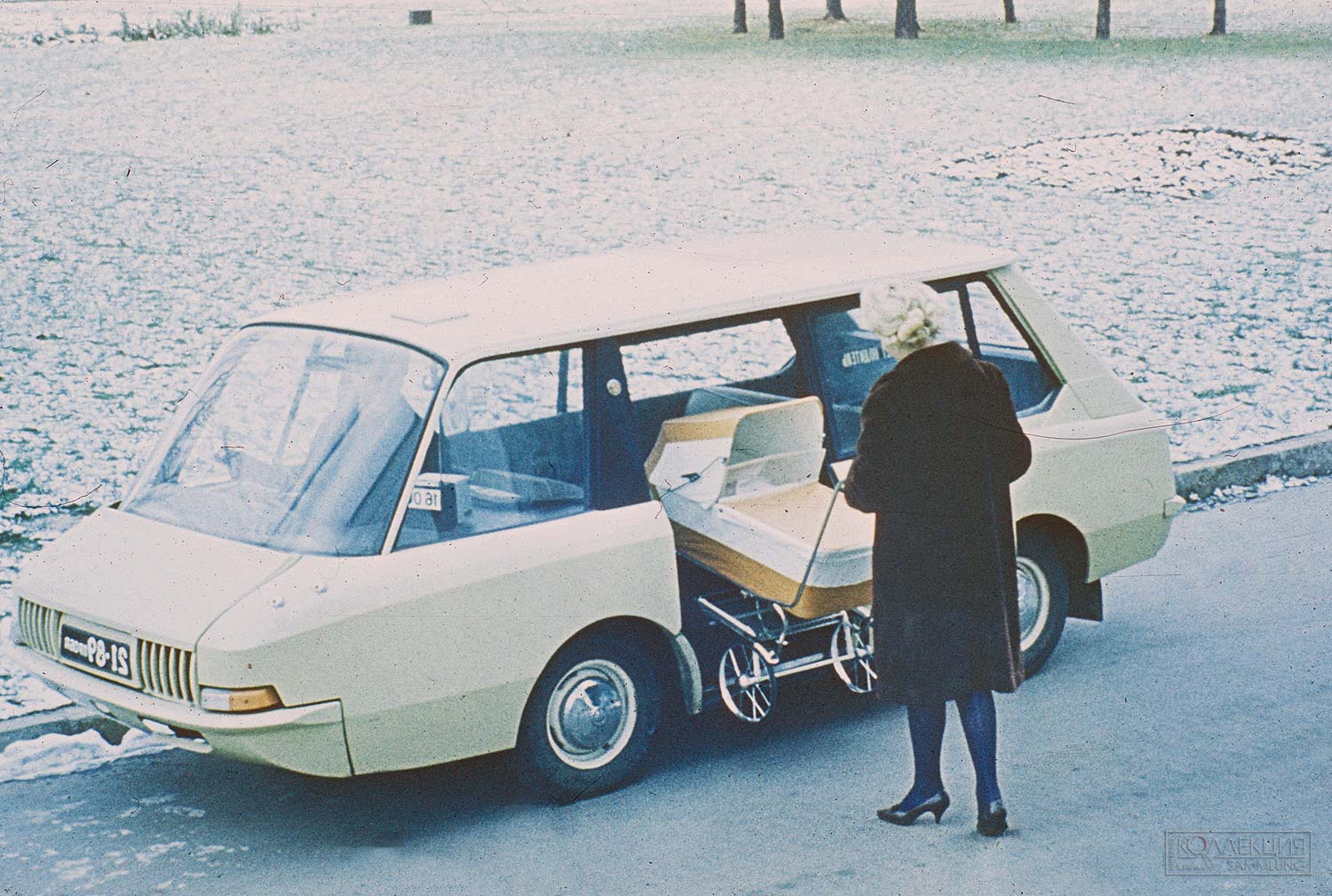 Перспективное такси ВНИИТЭ-ПТ, 1964 год, Фото из архива ВНИИТЭ, из коллекции Московского музея дизайна