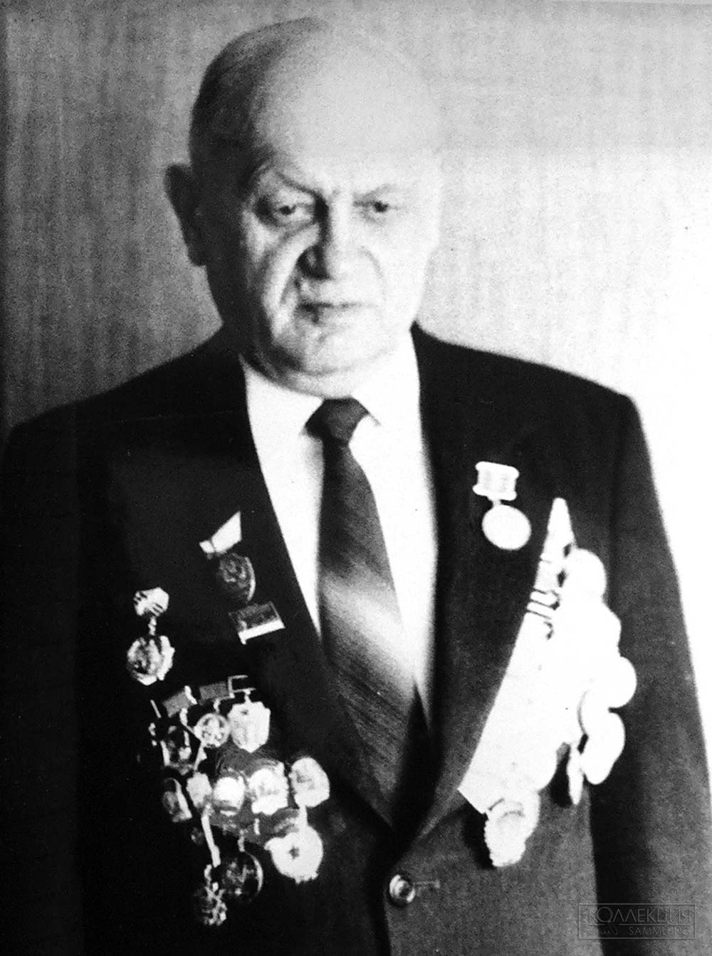 Коллекционер Б. И. Юргель, не позднее 1994 г.