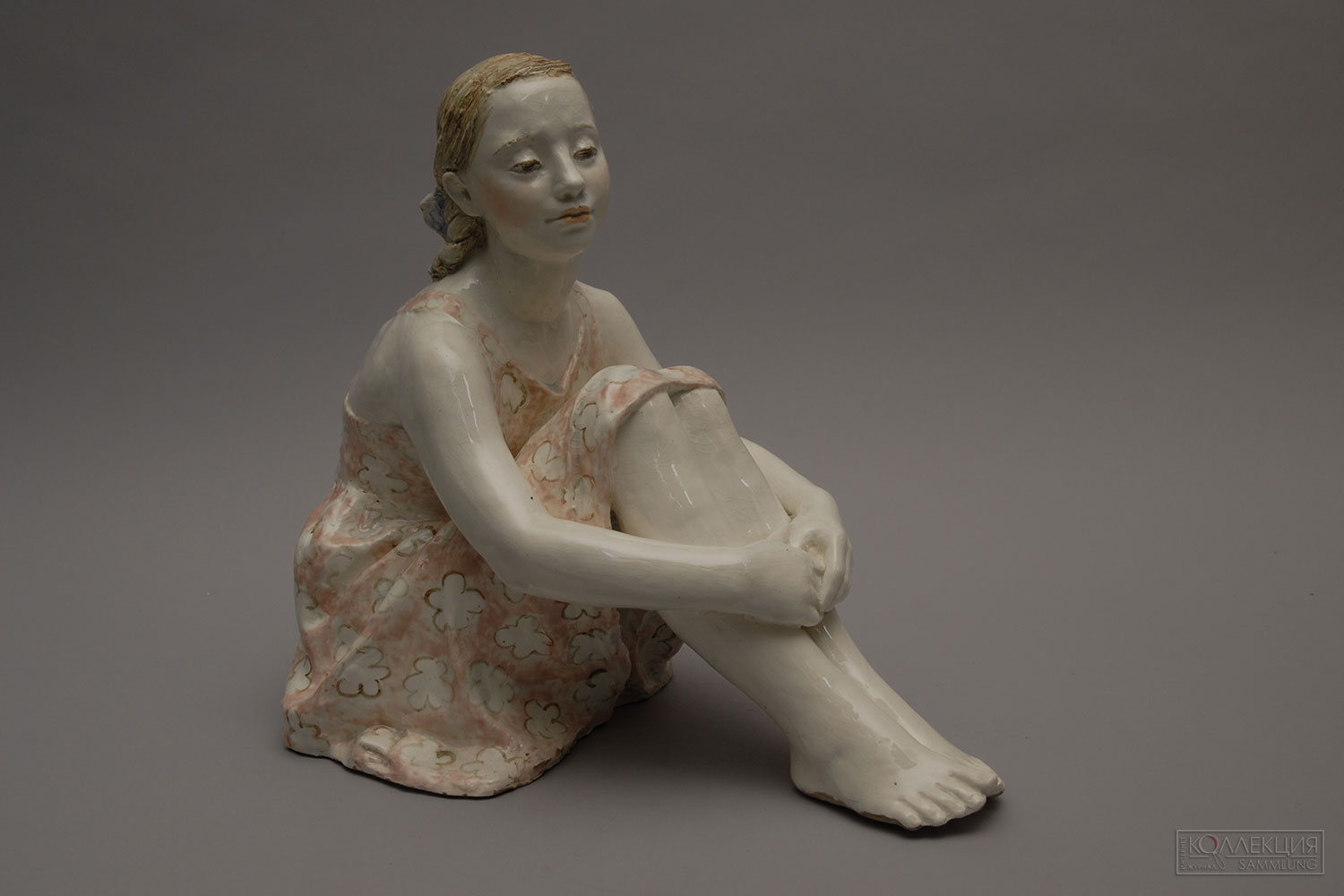 М.П. Холодная. Скульптура «Галя», 1951