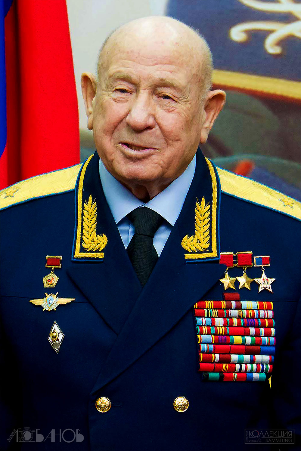 Алексей Архипович Леонов (1934 — 2019), лётчик-космонавт, дважды Герой Советского Союза. Фото Андрея Лобанова