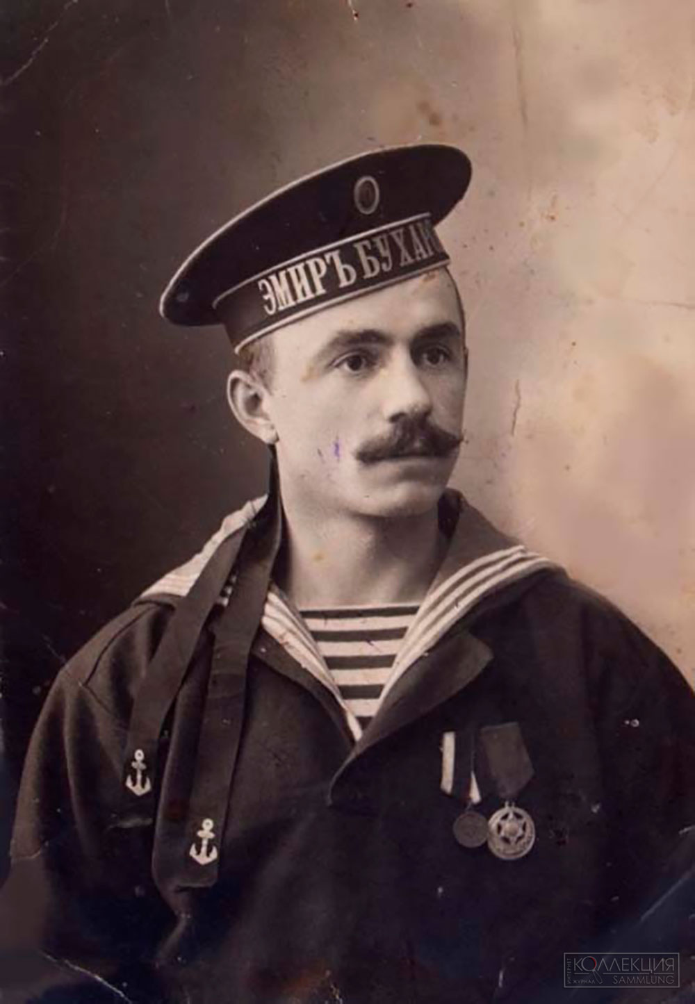 Неизвестный моряк с эскадренного миноносца «Эмир Бухарский»