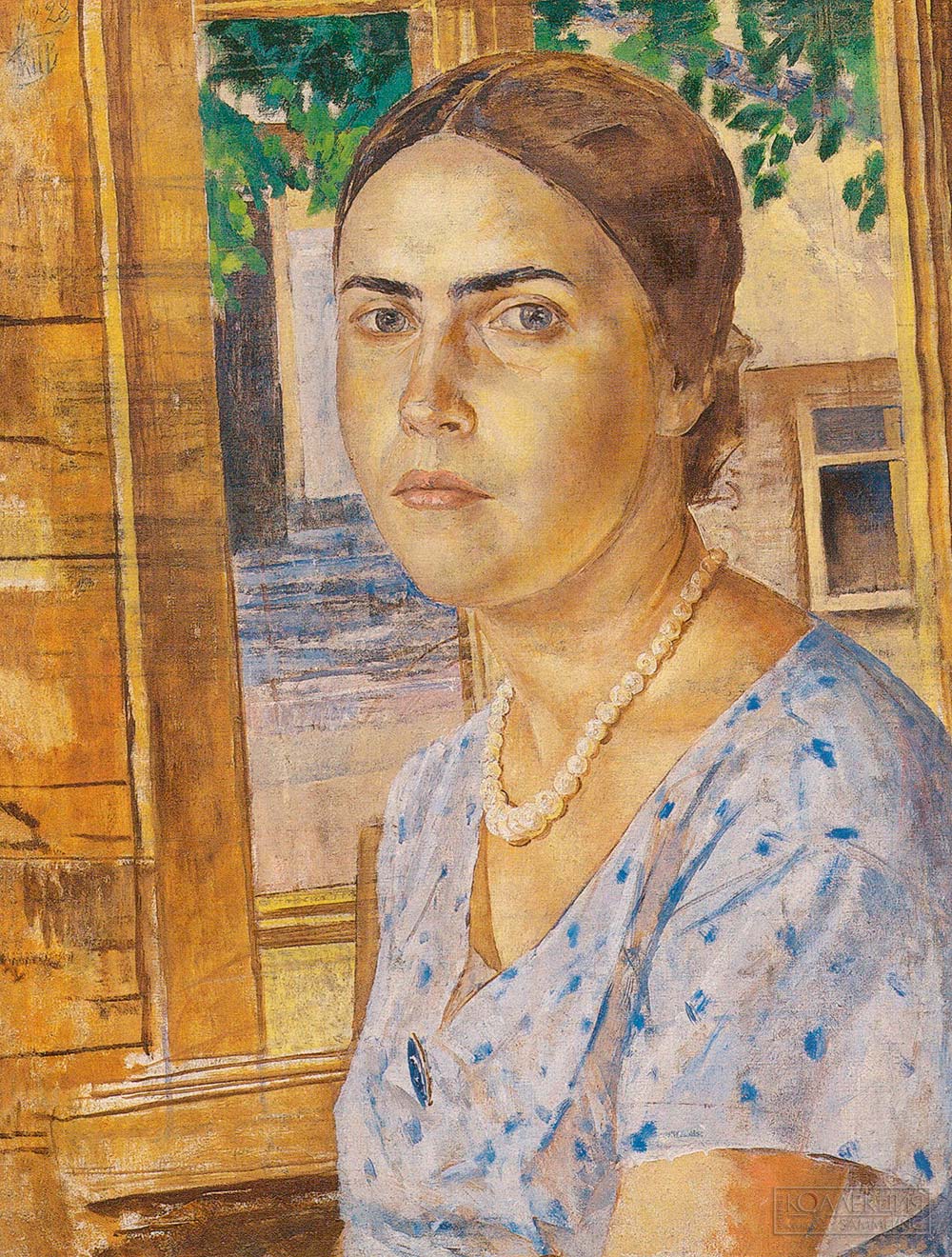 К.С. Петров-Водкин. Девушка у окна. 1928. ГРМ