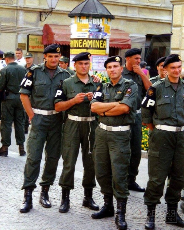 Военные полицейские МОРХ в т.н. рабочей униформе