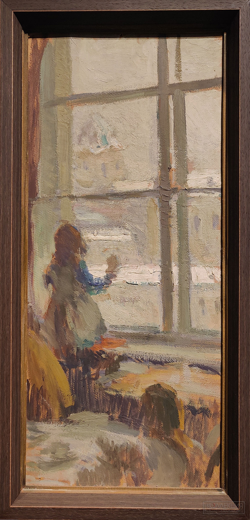 Леонид Пастернак. У окна. 1905. Собрание Евгения Пестернака, Москва