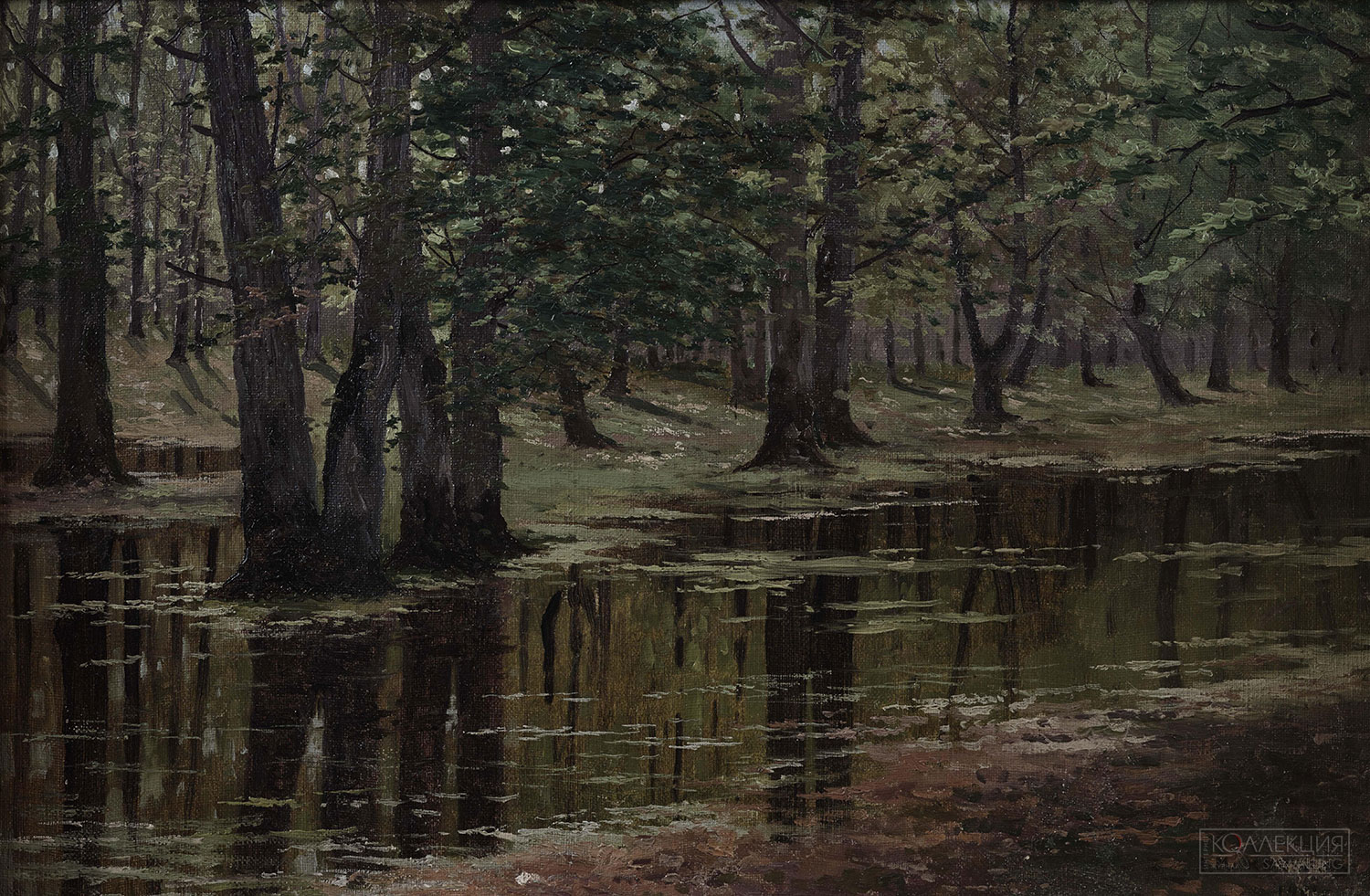 Маковский В.Е. Весенний паводок. 1901. Холст, масло. Музей Тропинина