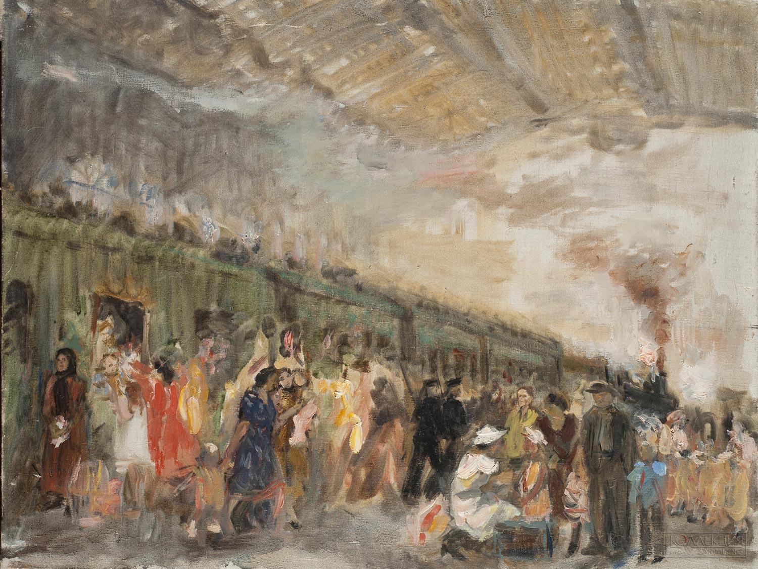 Раевская-Рутковская В.А. Эвакуация. 1942. ГРМ