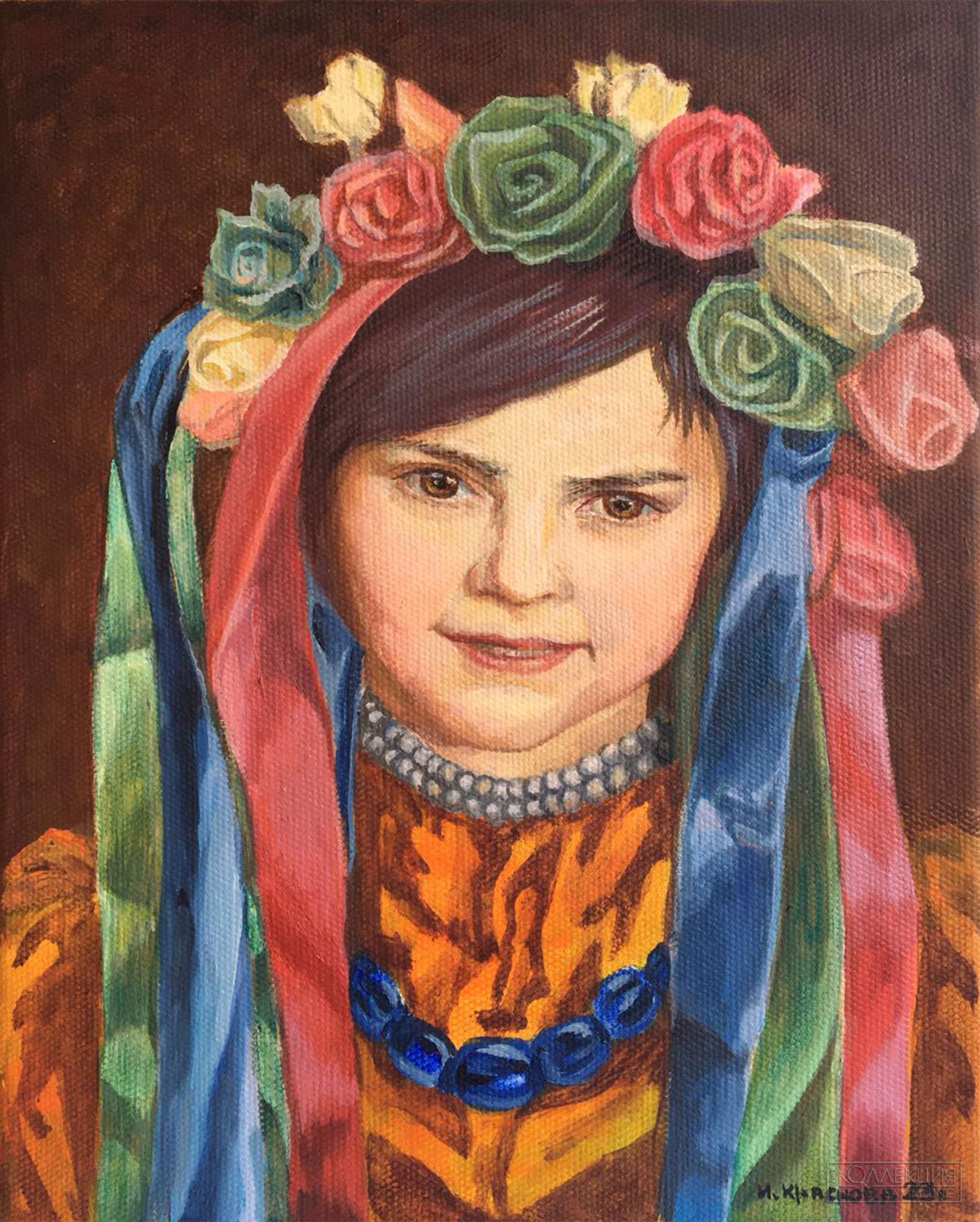 Ирина Краснова. Вот и лето настало. 18х24 см. Холст, масло, 2023