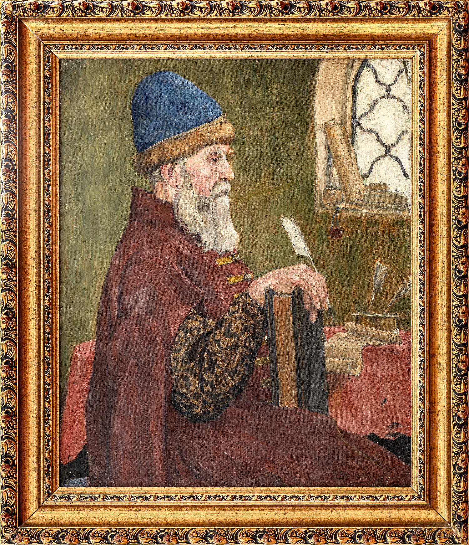 Васнецов В.М. Боярин. Холст, масло