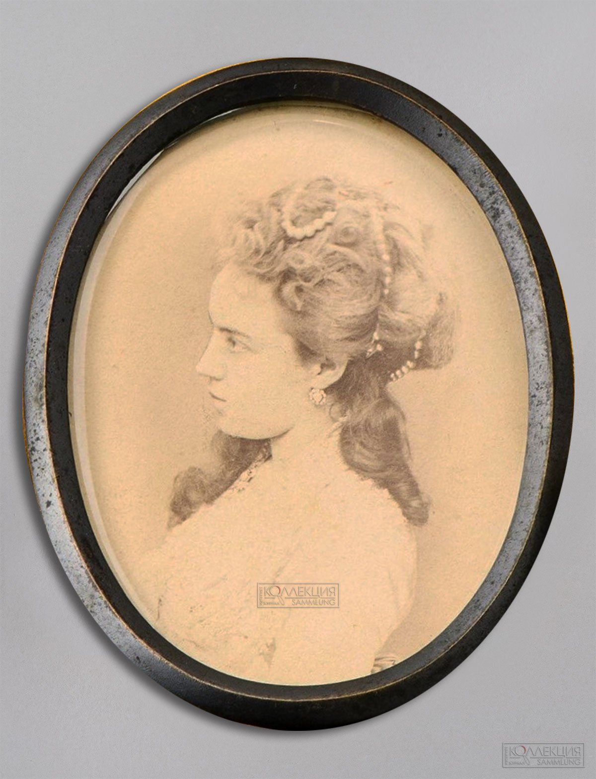 Виганд О. (фотограф). Портрет Е.Ф. Шаховской-Глебовой-Стрешневой. Картон, альбуминовый отпечаток. (Атрибуция А. Черненковой). Конец 1860-х гг. ГИМ