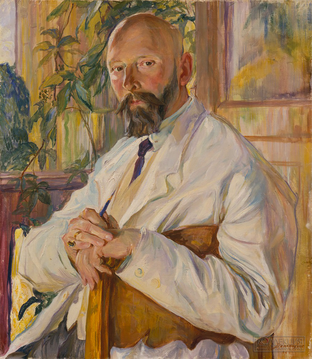 1.Делла-Вос-Кардовская О.Л. Портрет П.И. Нерадовского. 1926. ГРМ
