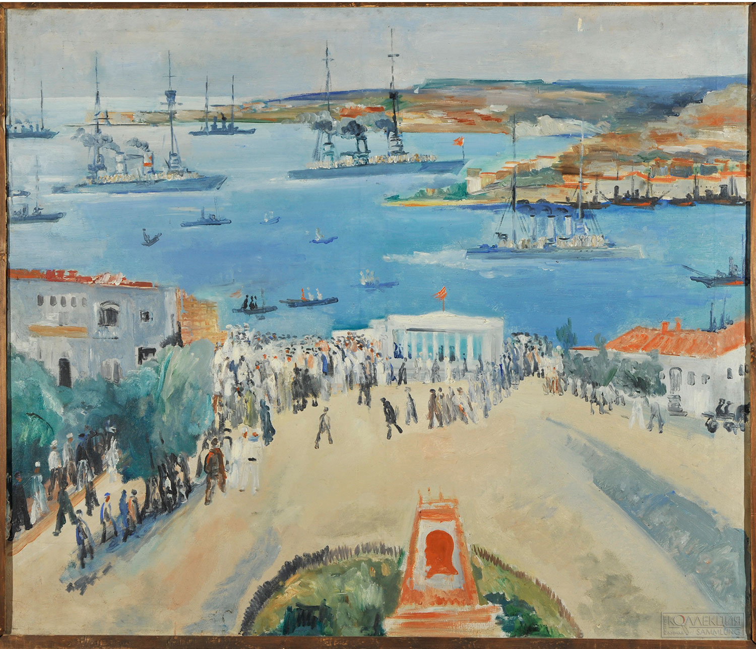 Мидлер В.М. Возвращение эскадры. 1932. ГРМ