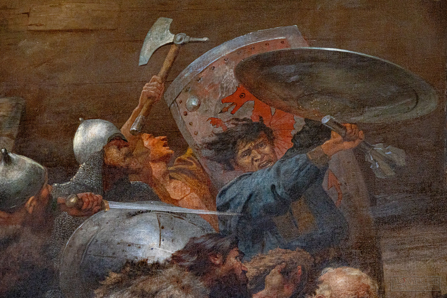 Семирадский Г.И. Похороны руса в Булгаре. 1883. ГИМ (фрагмент)