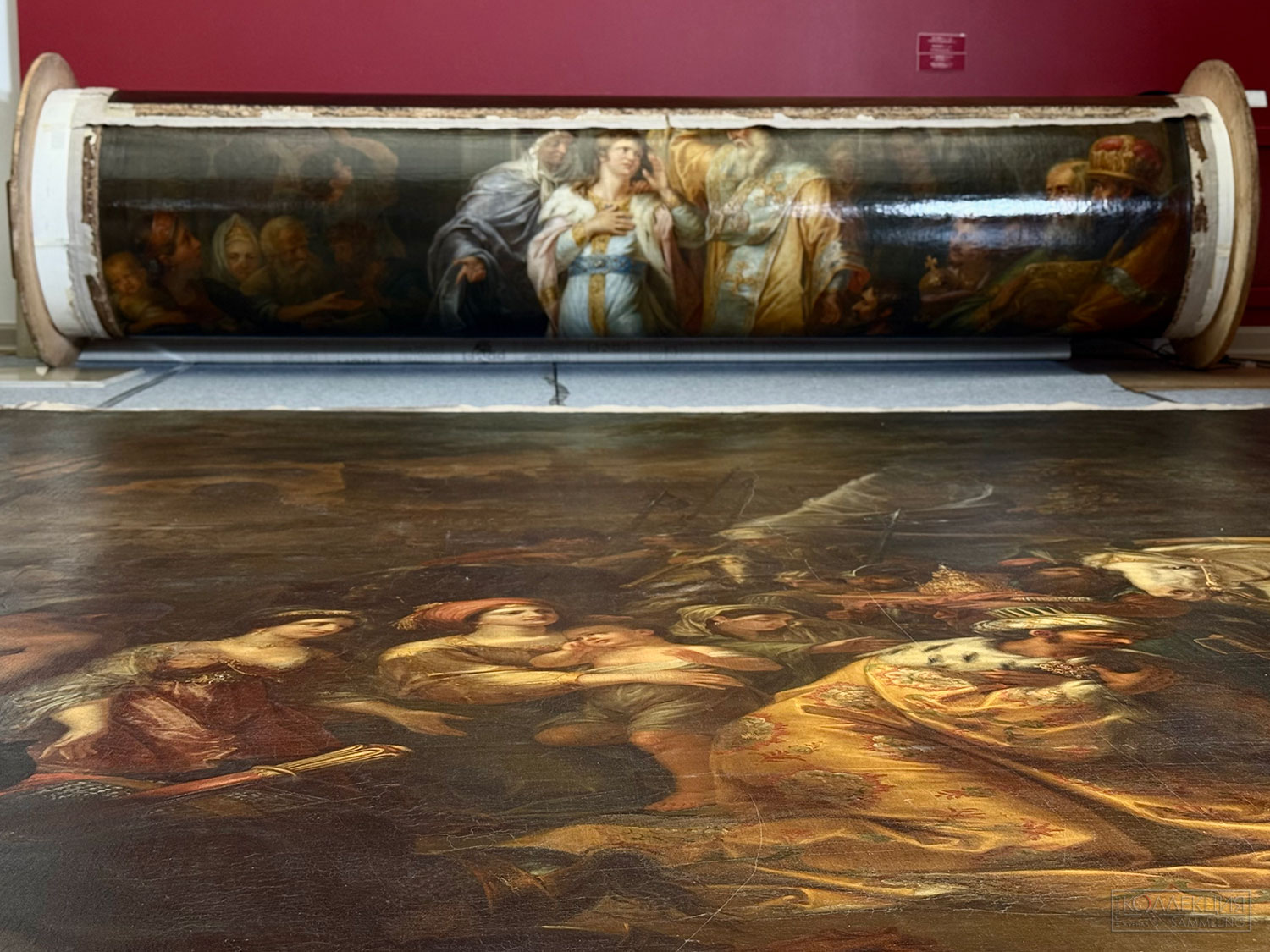 Григорий Угрюмов. Призвание Михаила Фёдоровича Романова на царство 14 марта 1613 года. 1799. ГРМ