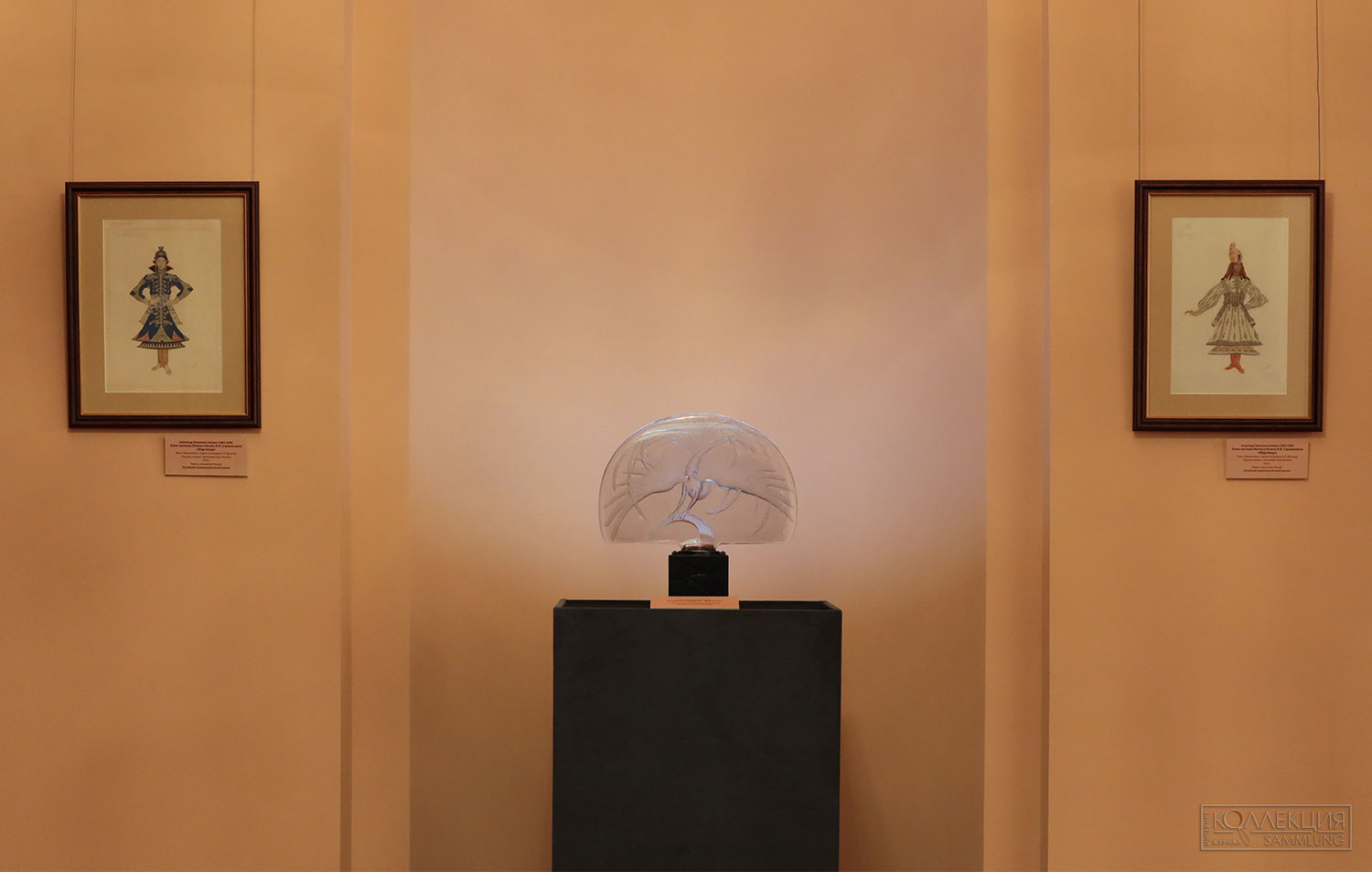 Экспозиция выставки "Театральный мир И.Ф. Стравинского"