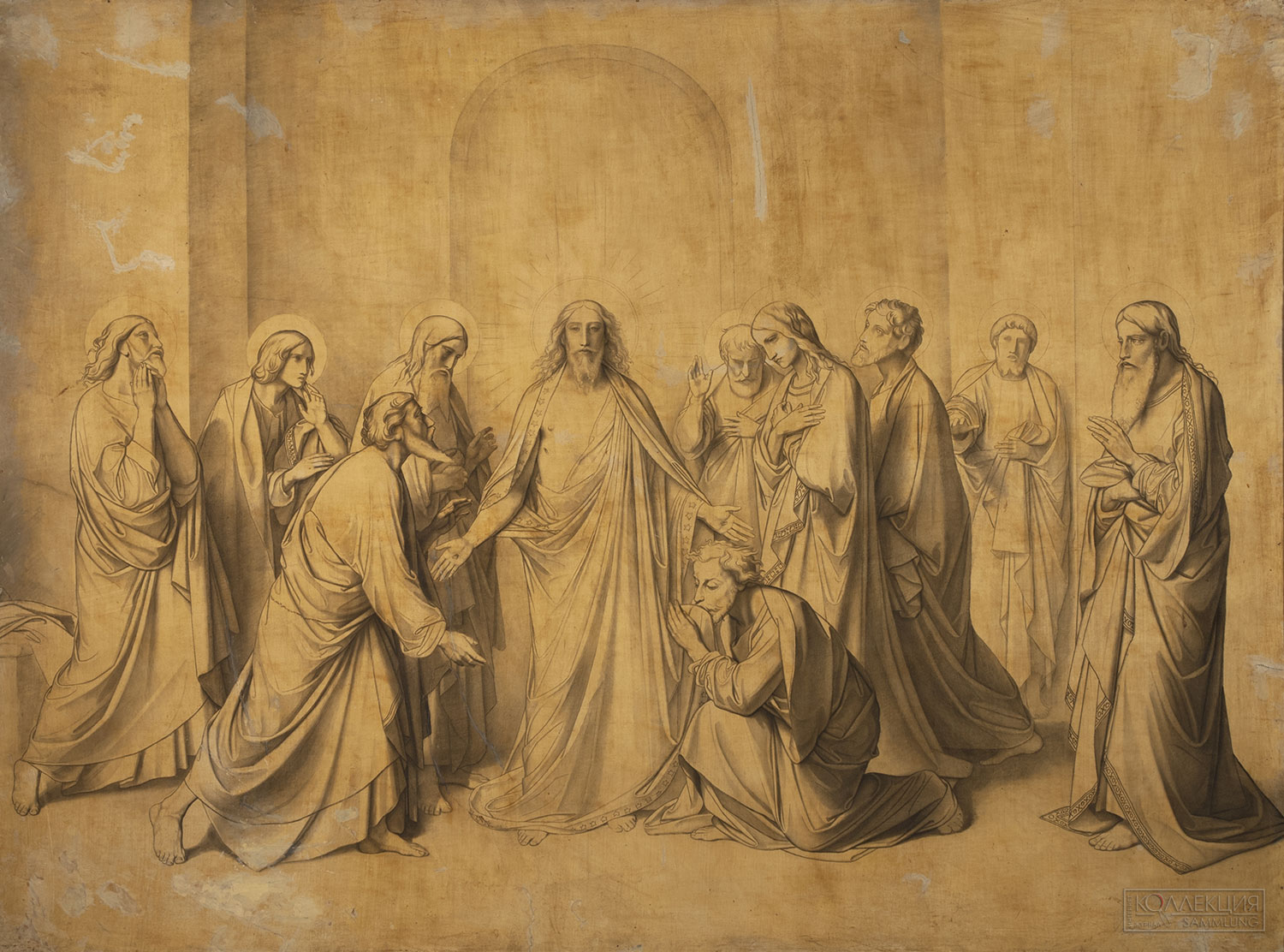 Фёдор Бруни. Картоны к росписям Исаакиевского собора. ГРМ