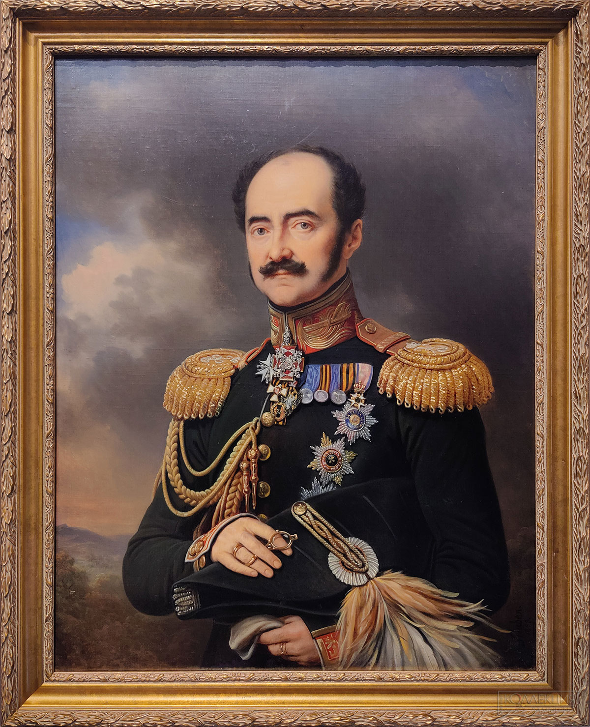 Штейбен К.К. Портрет графа В.Ф. Адлерберга.