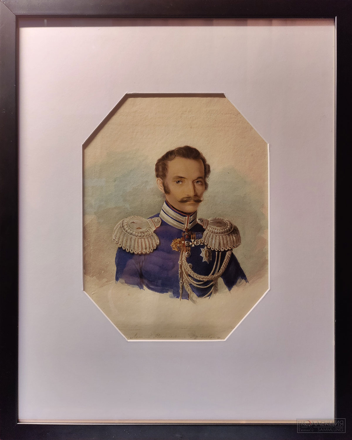 Портрет Л.В. Дубельта. Неизвестный художник