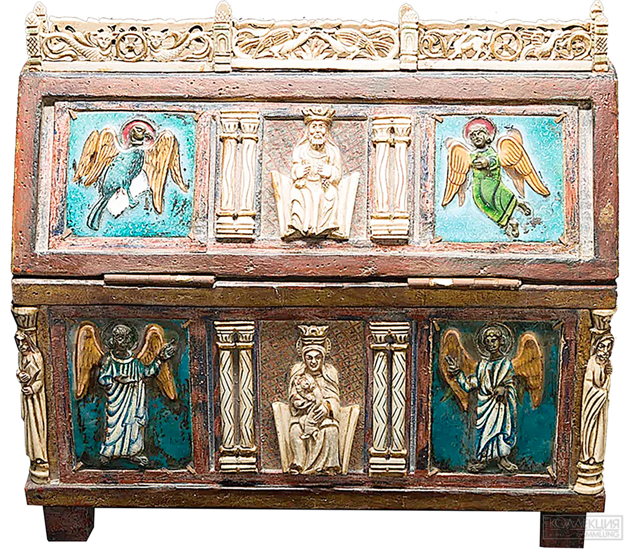 Ларец-реликварий XII века