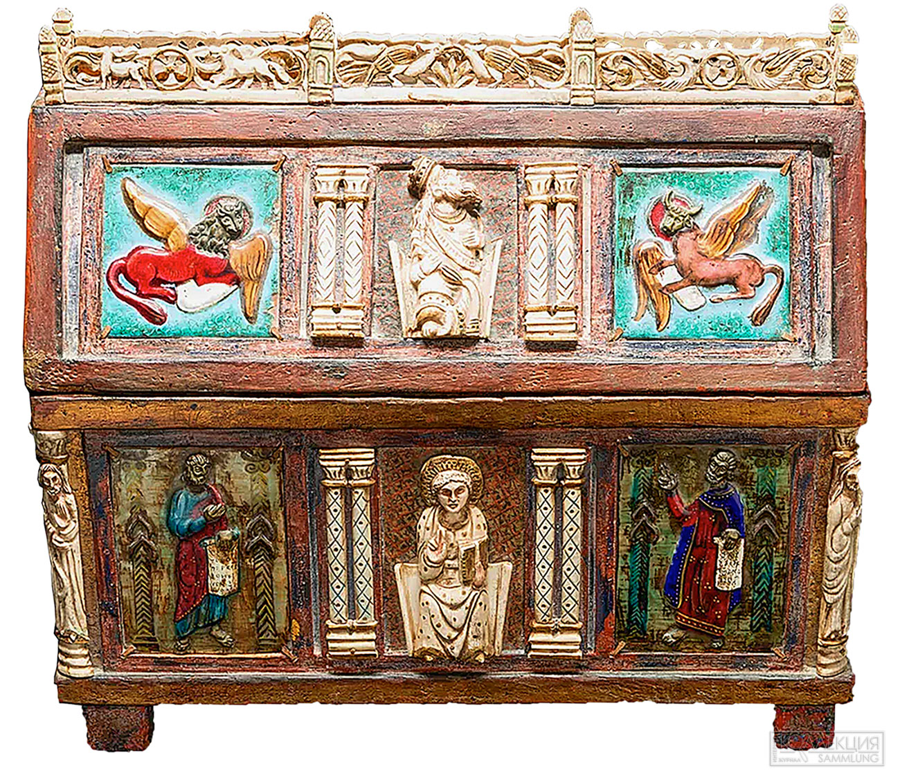 Ларец-реликварий XII века