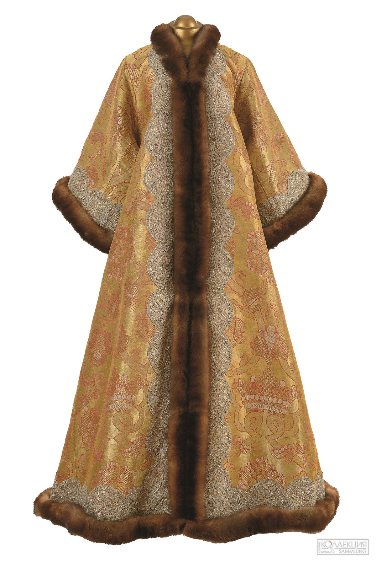 Платно. Принадлежало царю Петру I. Мастерские Московского Кремля, 1691. Музеи Московского Кремля