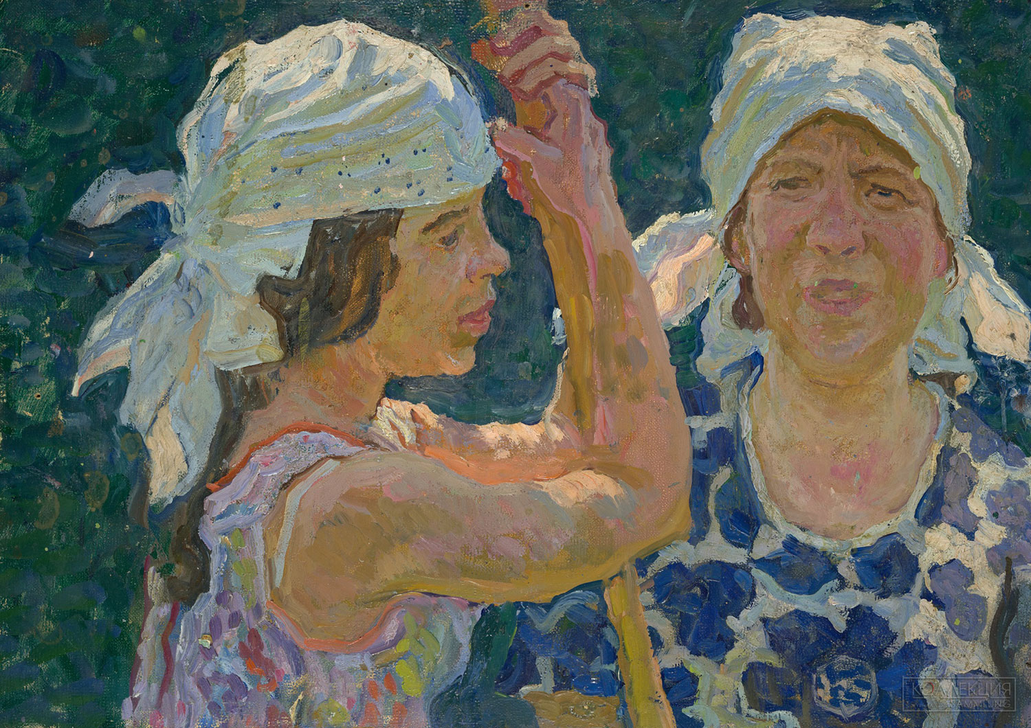 Ткачёв А.П. Две колхозницы. ГТГ