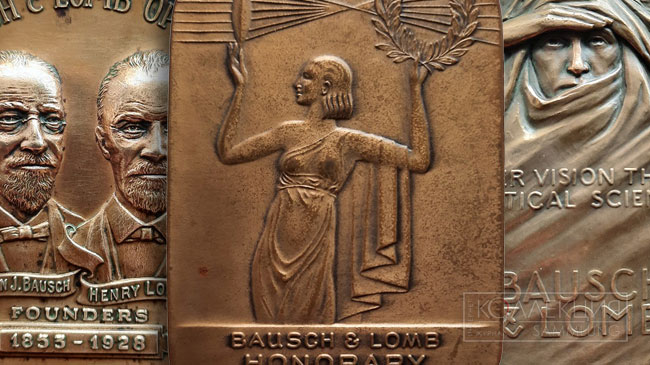 Bausch & Lomb Inc в медалях