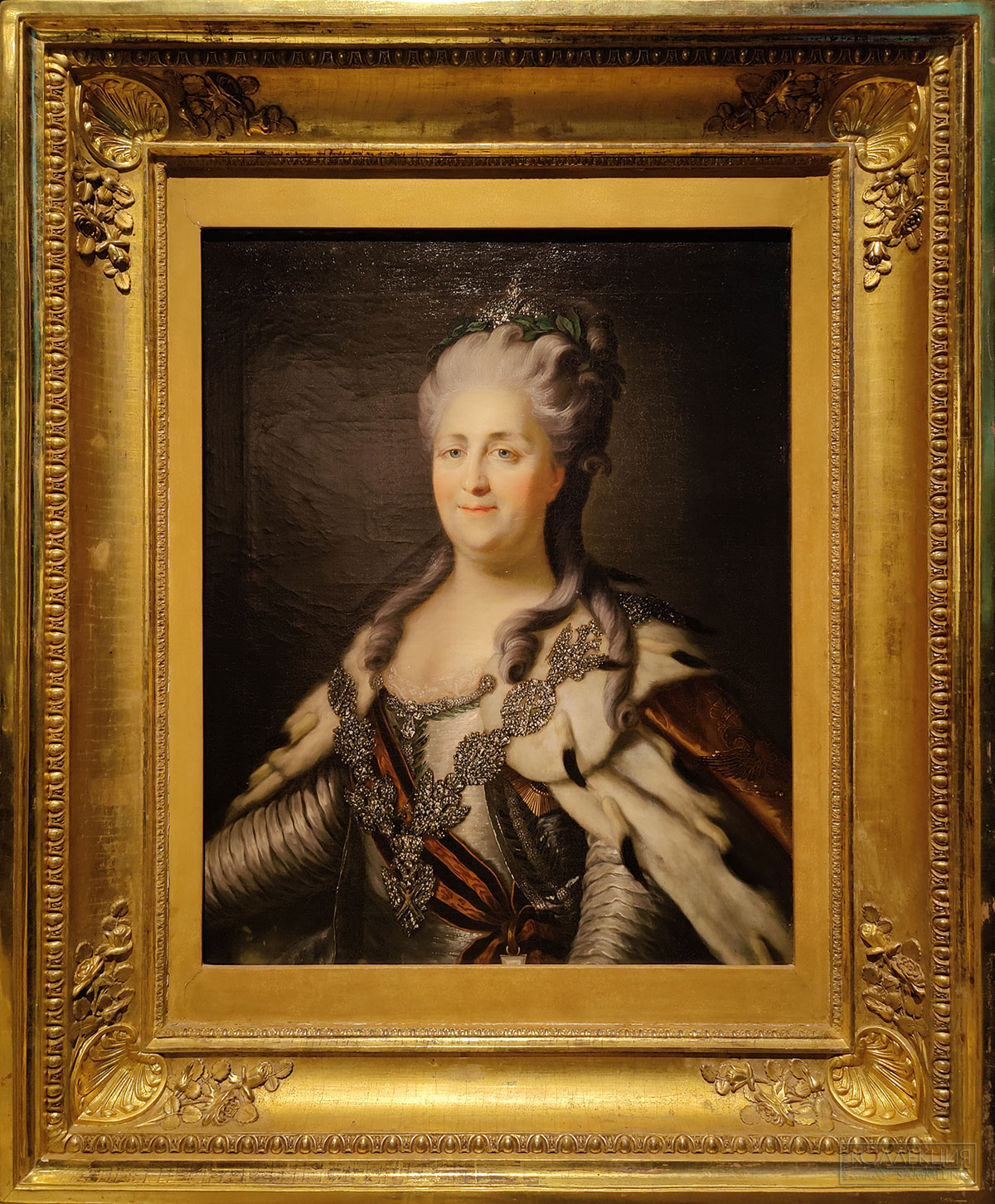 Неизвестный художник. Портрет императрицы Екатерины II. Россия. 1780-e