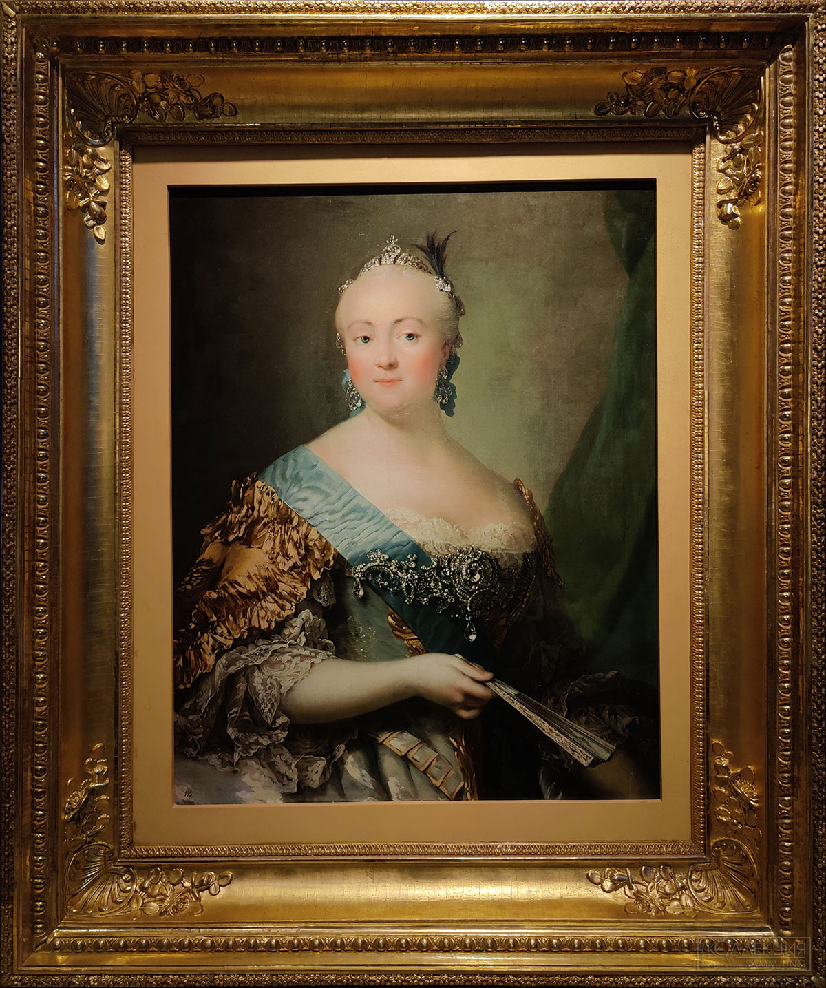 В. Эриксен. Портрет Елизаветы Петровны. Россия, Санкт-Петербург, 1757